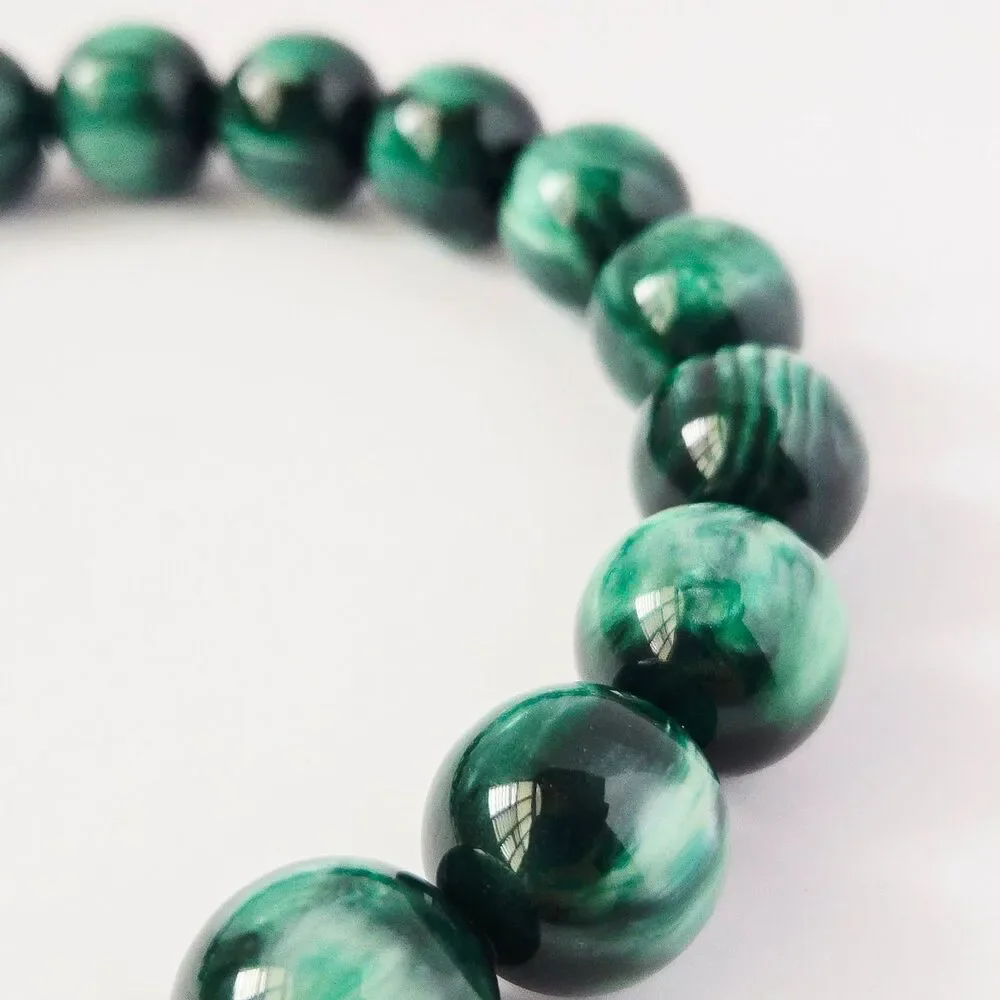Handmade dark green